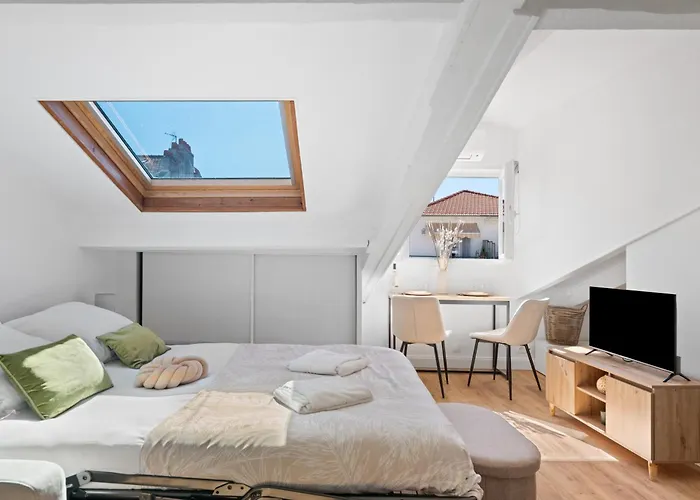 شقة Charme & Soleil Au Dernier Etage Liberation نيس