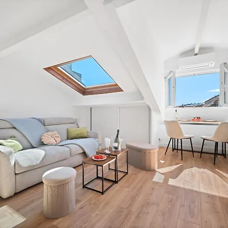 Apartamento Charme & Soleil Au Dernier Etage Liberation Nice