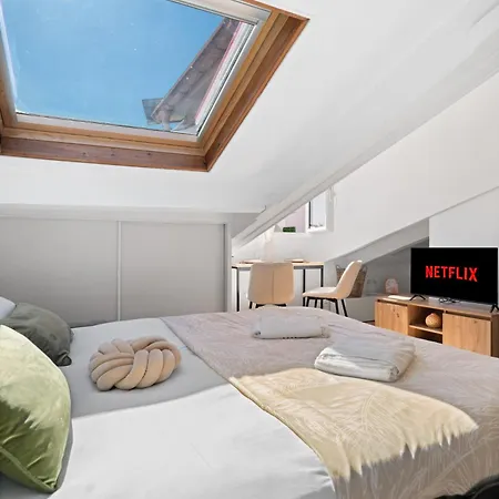 Charme & Soleil Au Dernier Etage Liberation Apartamento